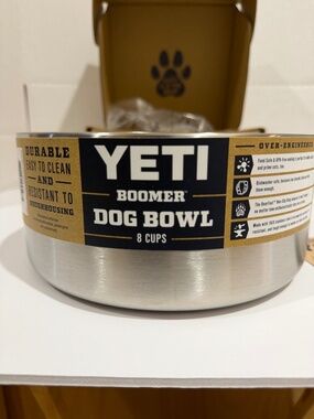 The YETI Boomer 8 Dog Bowl